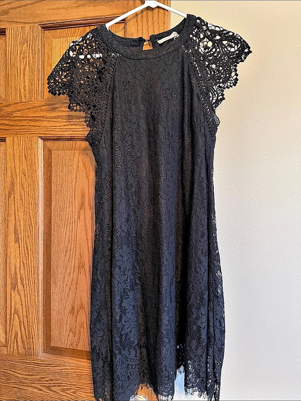 Altard state Black Lace Dress Like New